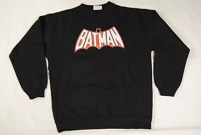 Buy Batman Logo Black Sweatshirt New Official Cid Merch • 12.99£