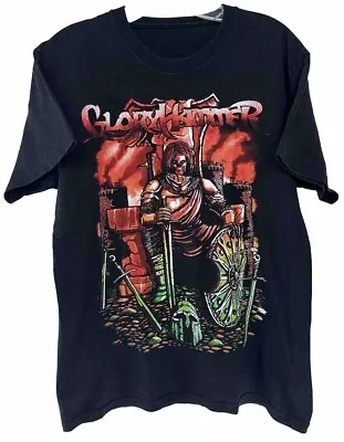 Buy 2014 Gloryhammer Mens Medium Australia Tour Uniform Invasion Metal Band T-shirt • 18.97£