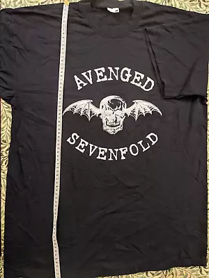 Buy Avenged Sevenfold March 2006 UK Tour T-Shirt, Black, Large, A7X, Unworn Concert • 30£