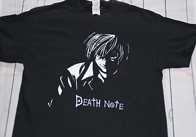 Buy Unisex Black Death Note Anime Animanga Manga T Shirt Top Japan Sz M 40  Chest • 9.99£