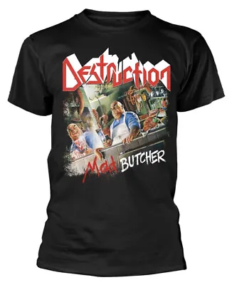 Buy Destruction Mad Butcher Black T-Shirt OFFICIAL • 17.99£