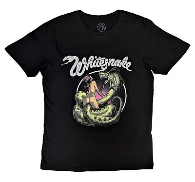 Buy WHITESNAKE -Official Licensed Unisex T- Shirt -  Love Hunter -  Black  Cotton • 17.99£