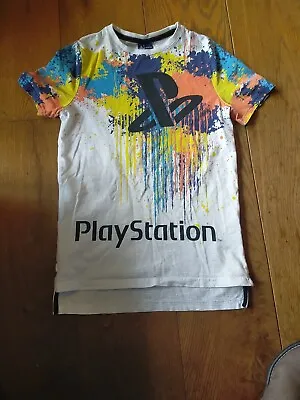 Buy PlayStation  Logo Design Age 10-11 Years T-shirt • 2£