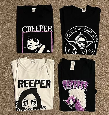 Buy Creeper Band T-shirts Bundle X4 XL!! • 60£