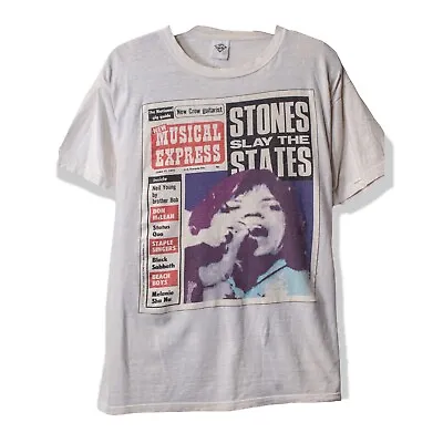 Buy 1990 Acme Rolling Stones Crew Neck T-Shirt | Size Large | 8/10 Condition! Merch • 74.99£