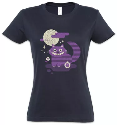 Buy Cheshire Cat Women T-Shirt Alice In Adventures Cats Wonderland Fun Love • 21.59£