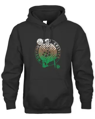 Buy Boston Celtics NBA Hoodie (Size M) Women's Fade Logo Graphic Hood - New • 29.99£