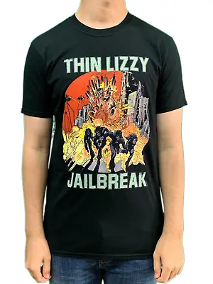 Buy Thin Lizzy Jailbreak Explosion Unisex Official Tee Shirt Brand New Various Sizes • 11.99£