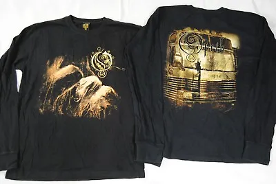 Buy Opeth Heads Tour Bus Long Sleeve Distressed T Shirt New Official Rare • 19.99£