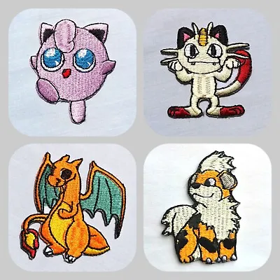 Buy Pokemon Character Clothing Jacket Shirt Badge Iron On Sew On Embroidered Patch • 2.49£