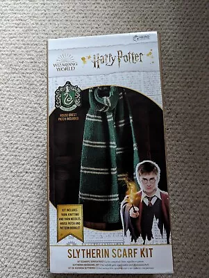 Buy Harry Potter Hogwarts Slytherin House Scarf Kit New In Box  • 5£