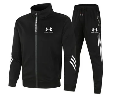 Buy 2024 NEW Men's Full Zip Tracksuit Hoodie Jogger Sweatshirt Jacket Pants*Set* • 23.98£