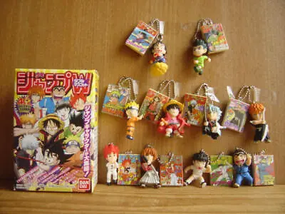 Buy Jump Key Chain Lot Of 10 NARUTO Naruto ONEPIECE Gintoki BLEACH DRAGONBALL Gacha • 120.20£