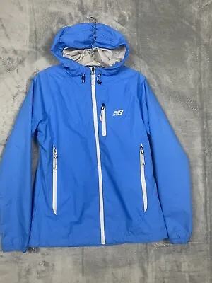 Buy New Balance Jacket Womens Blue Medium Hoodie NB  Long Sleeve • 14.17£