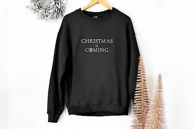 Buy Christmas Is Coming Sweatshirt Xmas Winter Jumper Got Funny Party Gift Sweater • 27.99£