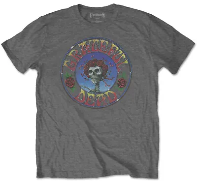 Buy Grateful Dead Bertha Circle Vintage Wash Grey T-Shirt  - OFFICIAL • 14.89£