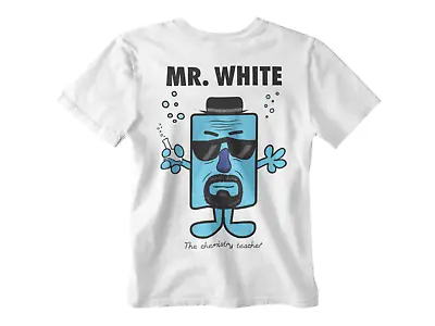 Buy Breaking Bad T-Shirt Heisenberg Walter White Pinkman Retro Blue Meth USA Drugs • 6.99£