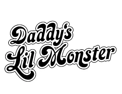 Buy Daddy's Lil Monster  # 11 - 8 X 10 - T Shirt Iron On Transfer • 3.84£