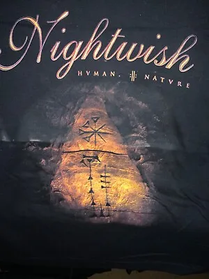 Buy Nightwish Tour New Black T-shirt Size Large • 19.99£
