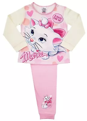 Buy Girls Disney Marie Pyjamas Disney Aristocats Character PJs 18 Months-5 Years • 7.50£