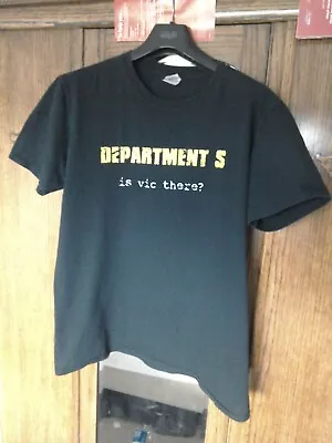 Buy Department S Is Vic There Punk Rock T Shirt Black Size L Used • 2£