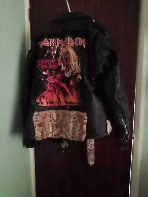 Buy Killer Iron Maiden Eddie  Motorbike Jacket • 45£