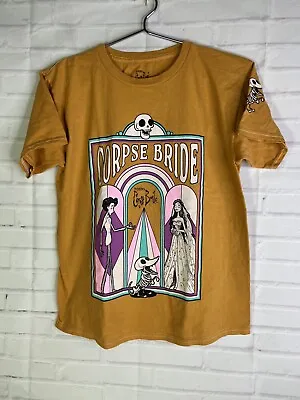 Buy Corpse Bride Emily Victor Wedding Graphic Tee Shirt Top Womens Juniors Size XS • 23.26£