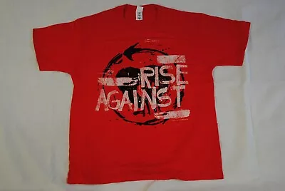 Buy Rise Against Graffiti Paint Logo T Shirt New Official Punk Rock Band Group Rare • 10.99£