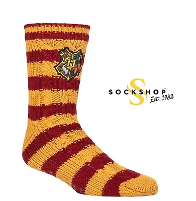 Buy Harry Potter Slipper Socks, Chunky Cable Lined, Mens Ladies, Pack Of 1- SOCKSHOP • 13.99£