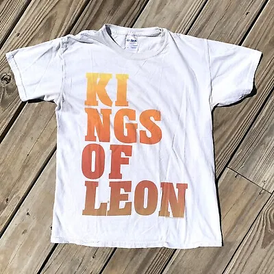 Buy Kings Of Leon Rainbow Logo T Shirt No Age Rip Off Design Adult Size Small  • 23.67£