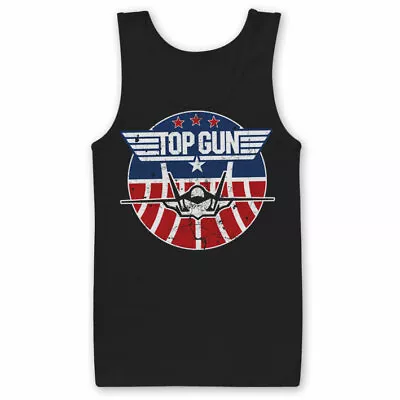 Buy Officially Licensed Top Gun Tomcat Tank Top Vest S-XXL Sizes • 19.53£