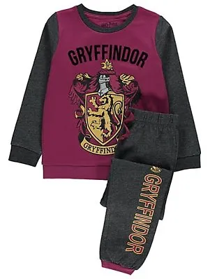 Buy Boys & Girls  Harry Potter Gryffindor House 100% Cotton Pyjamas 4-13 Years • 18.99£