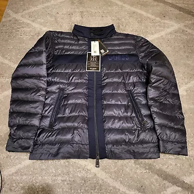 Buy Guess Men's Urban Quilted Jacket - Recycle Polyester Ripstop - L • 59.99£