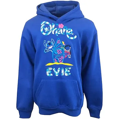 Buy Personalised Embroidered Lilo And Stitch Adults Hoodie • 30£