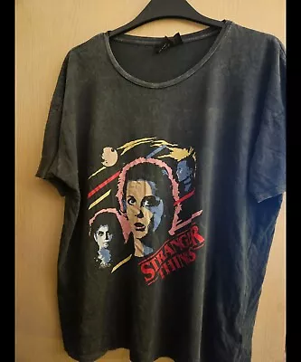 Buy Stranger Things T Shirt Women Xl Retro Eleven • 2£