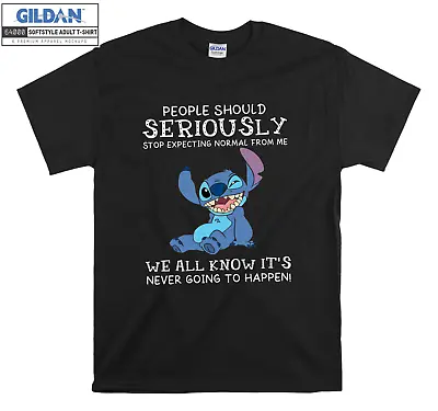 Buy Disney Stitch We All Know It's T-shirt Gift Hoodie T Shirt Men Women Unisex 7645 • 20.95£