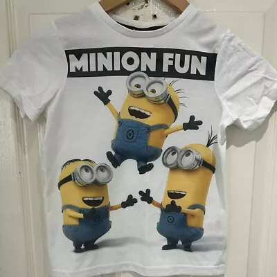 Buy Minions Despicable Me 3 T-Shirt Age 7-8 Years  • 2£