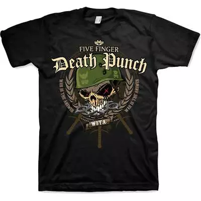 Buy Five Finger Death Punch Unisex T-Shirt: War Head OFFICIAL NEW  • 19.88£