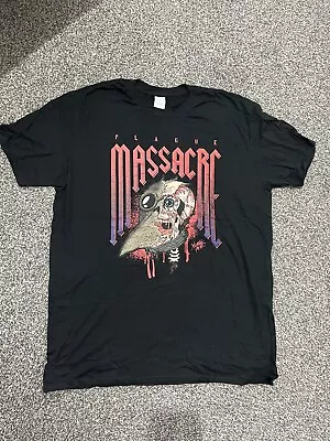 Buy Massacre Merchandising Plague Black T-shirt Size Large BNwot • 2.99£