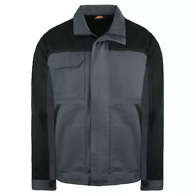 Buy Dickies Two Tone Zip Up Mens Work Wear Everyday Jacket EDCVCJK • 29.99£