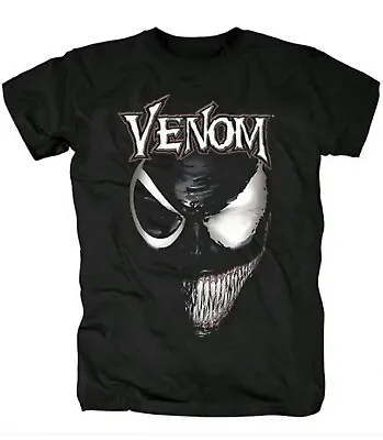 Buy Venom T-Shirt Comics Cartoon Villain Eddie Brock Rock Gym Punk Cool • 9.99£