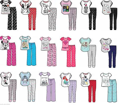 Buy Ladies Girls Character Pyjama Set Nightwear Pjs Novelty Disney Marvel Pyjamas • 15.97£