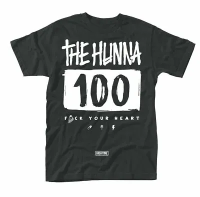 Buy Official The Hunna 100 Logo Mens Black T Shirt The Hunna Tee • 14.95£