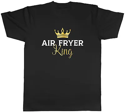 Buy Funny Air Fryer King Mens T-Shirt Chef Cook Foodie Unisex Tee Gift • 8.99£