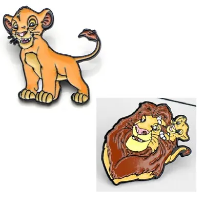 Buy The Lion King Enamel Pin Badge Simba Animal Badges Jewellery Cute Gifts • 4.99£