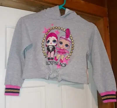 Buy LOL Girls Kids Hoodie Size M (7/8) Pink And Gray Pre-owned  • 8.04£
