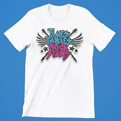 Buy Time Table Rock Star T-Shirt  Boys Girls TV Retro Tee Children Tee  Kids UK Sell • 7.99£