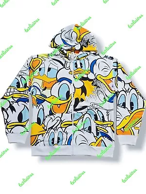 Buy 2024 Disney Parks Donald Duck 90th Anniversary Zipped Hoodie *sizes Available* • 86.29£