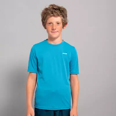 Buy Kids Junior Water Short-Sleeved T-Shirt Anti UV Rash Vest Surfing Top Olaian • 8.98£