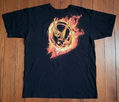 Buy 2012 The Hunger Games Movie Promo T Shirt Jennifer Lawrence Woody Harrelson Film • 9.45£